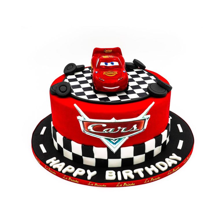 MCQUEEN CARS CAKE – La Brioche